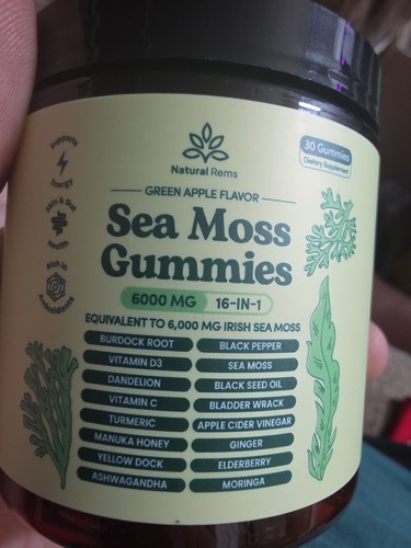 Organic sea moss gummy - in,