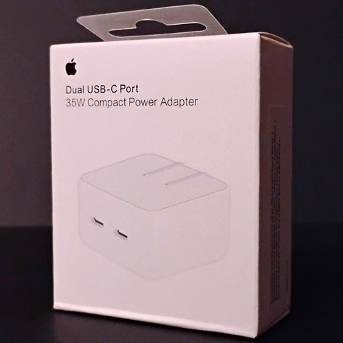 Apple 35w dual - 35w, usb-c