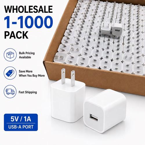 Lot 1000pcs wall charger 1a - 10/1000pcs,